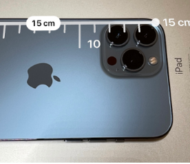南华苹果14维修分享如何使用iPhone14测距仪测量身高 