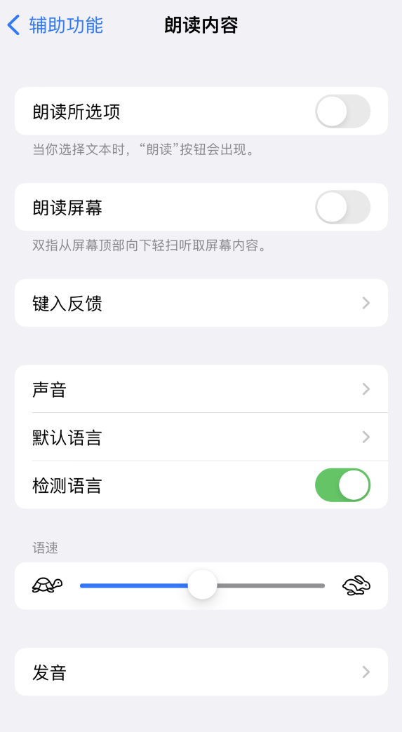 南华苹果服务网点分享iOS 16 小技巧：让 iPhone 朗读屏幕上的内容或所选择的文本 