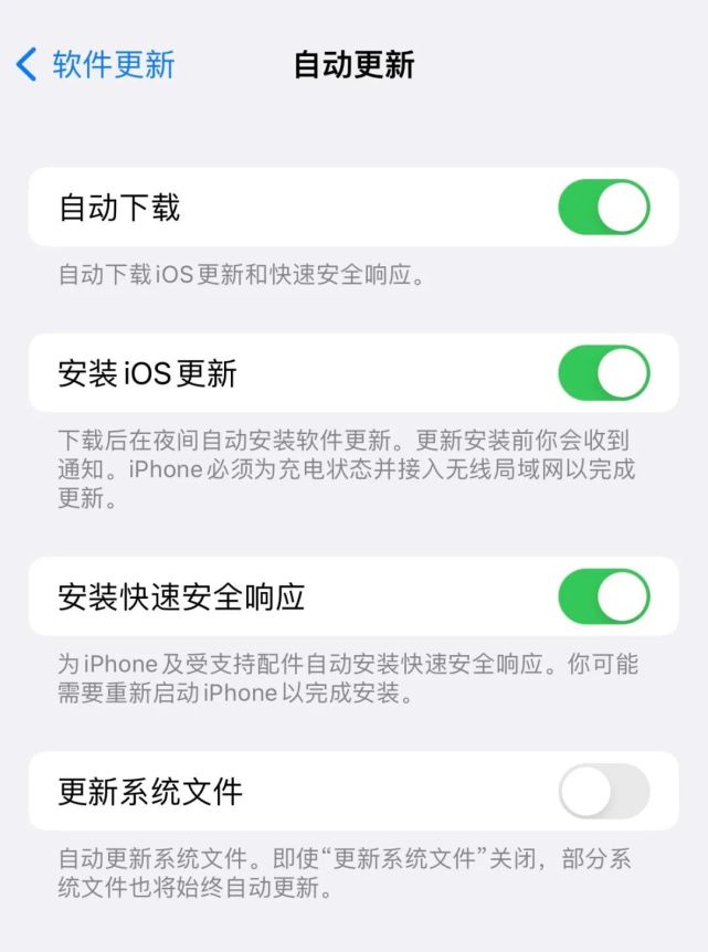 南华苹果手机维修分享苹果快速安全响应更新有必要安装吗 