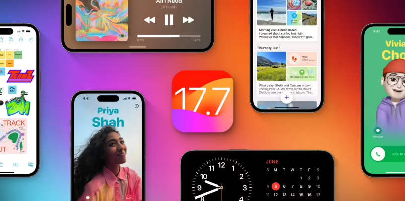 南华苹果手机维修分享苹果 iOS / iPadOS 17.7.1 正式版推送 