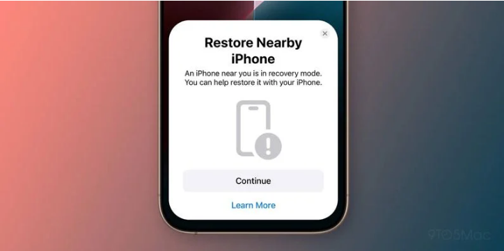 南华苹果手机维修分享iOS 18无线恢复功能可用另一部iPhone恢复变砖的iPhone 16 